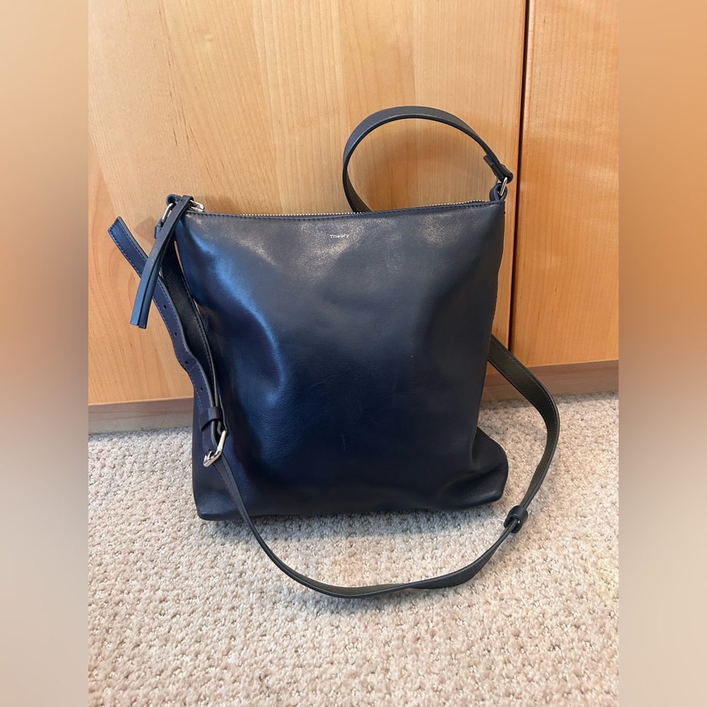 Theory Navy Crossbody Bag